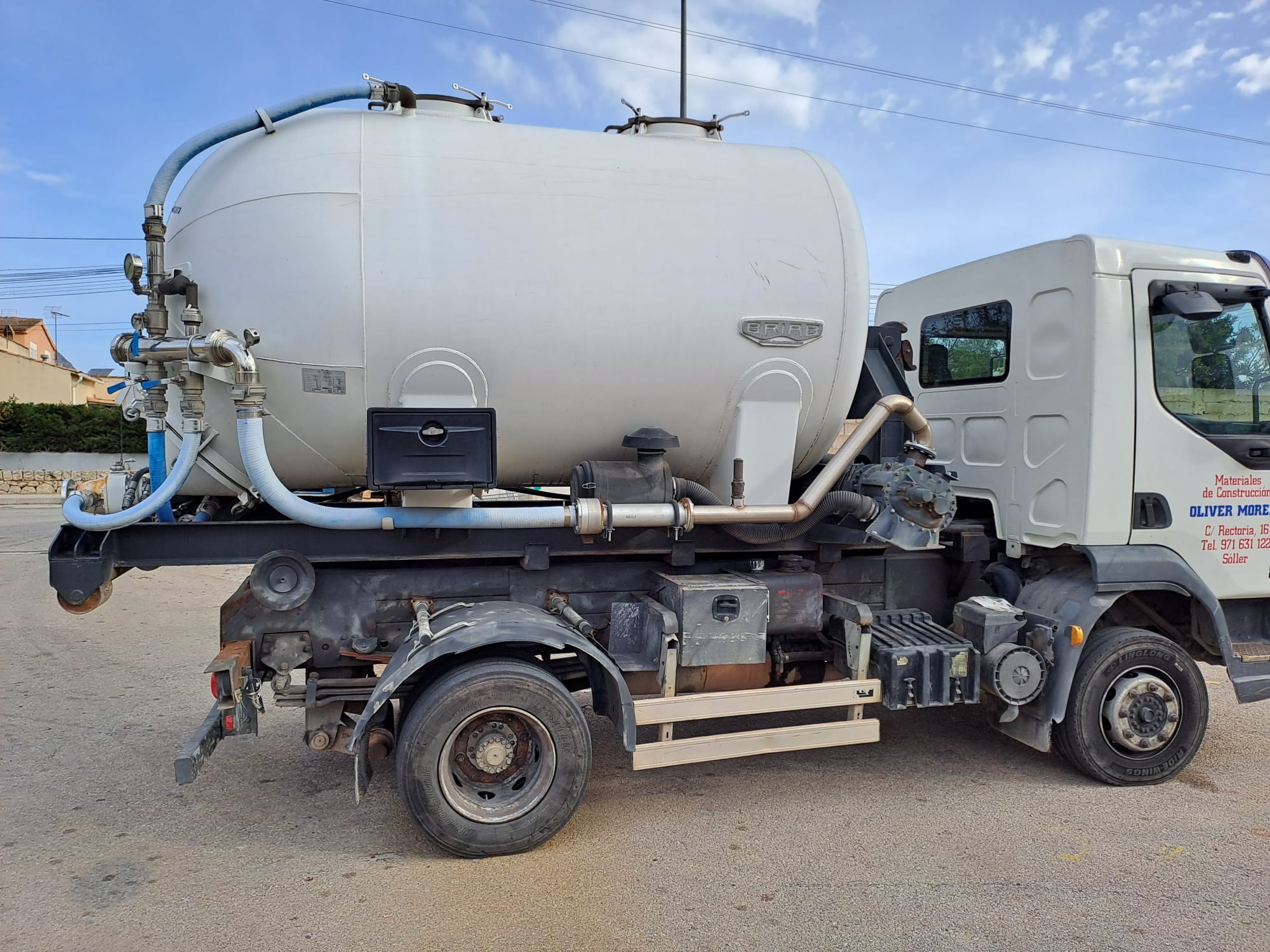 Transporte en cuba de pellet
