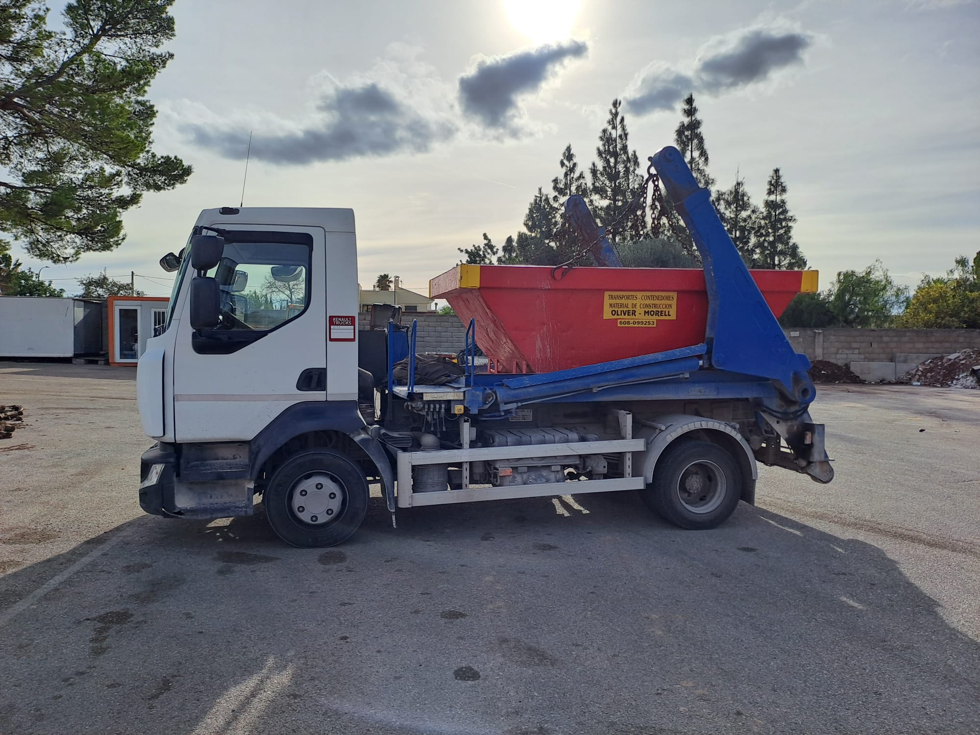 Transporte de contenedores